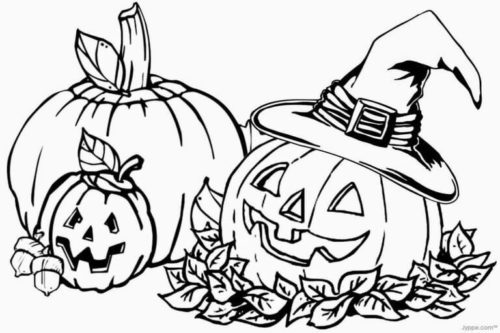 Jack O Lanterns Coloring Pages