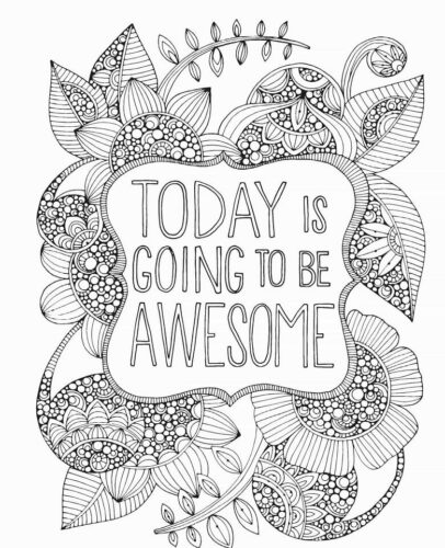 Printable Growth Mindset Coloring Pages