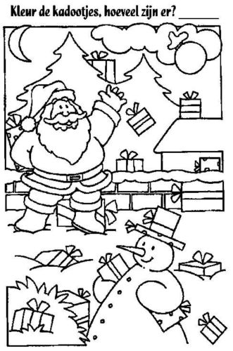 Santa Claus Coloring Images