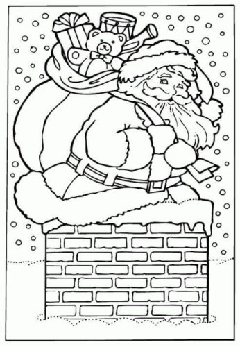 Santa Claus Pictures To Print