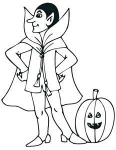 Vampire Coloring Images
