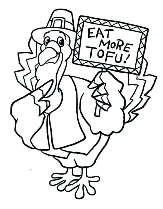 30 Free Turkey Coloring Pages Printable