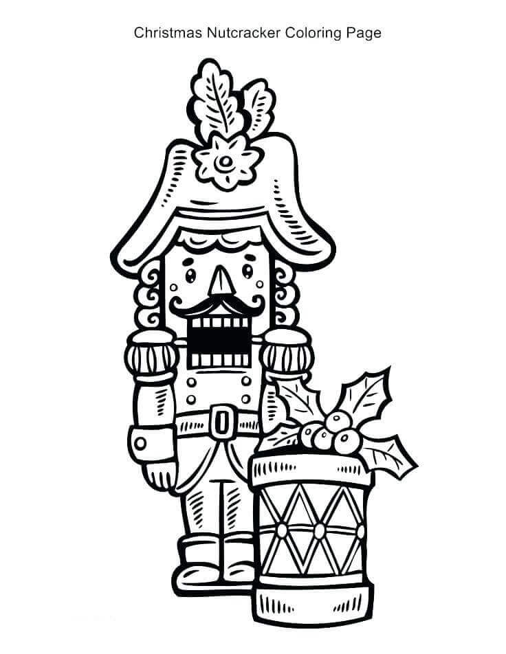 Printable Nutcracker Coloring Sheets Coloring Pages