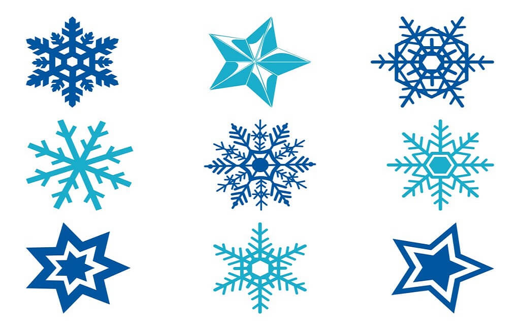 Snowflakes Patterns Coloring Pages