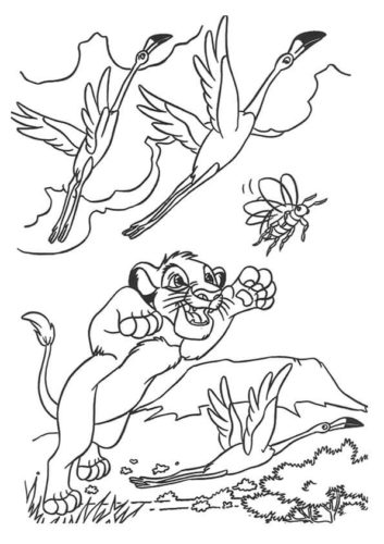 Kion Coloring Page