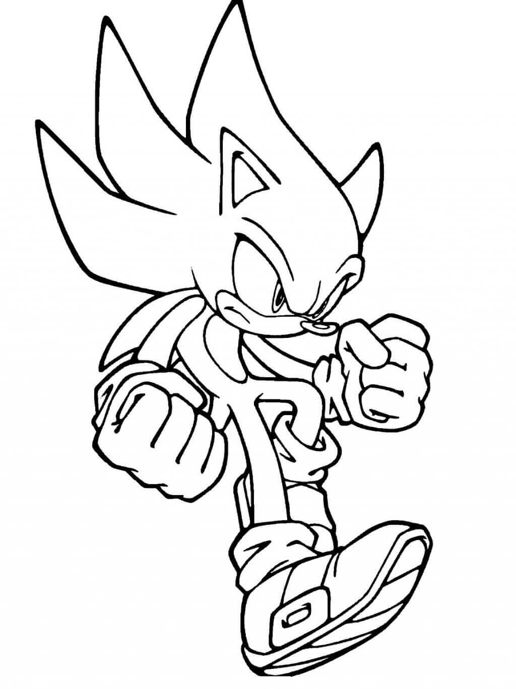 Download 30 Free Sonic The Hedgehog Coloring Pages Printable