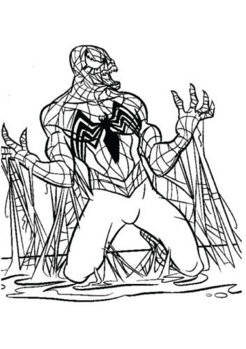 30 Free Spider Man Coloring Pages Printable