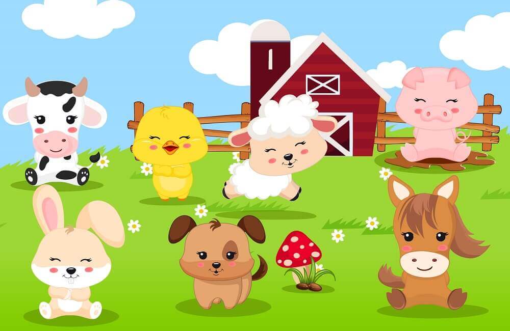 farm animals pictures to print