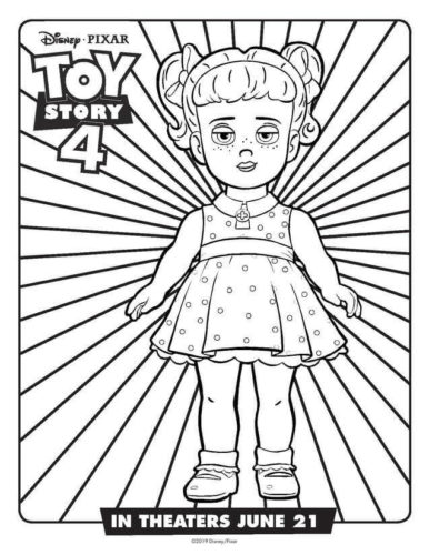free toy story 4 coloring pages printable