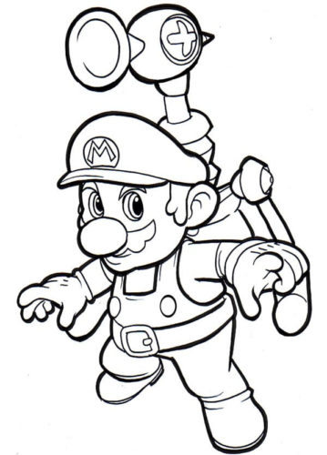 36 Free Mario Coloring Pages Printable