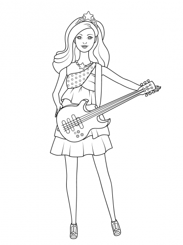 Download 40 Free Barbie Coloring Pages Printable