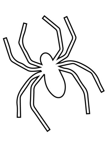 27 Free Spider Coloring Pages Printable