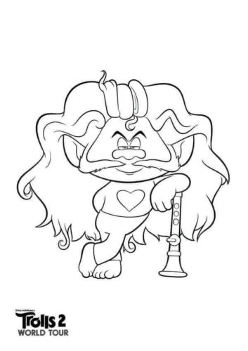 coloring pages trolls world tour  coloring pages for kids