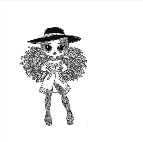 LOL Surprise OMG Swag Fashion Doll Coloring Page in 2023