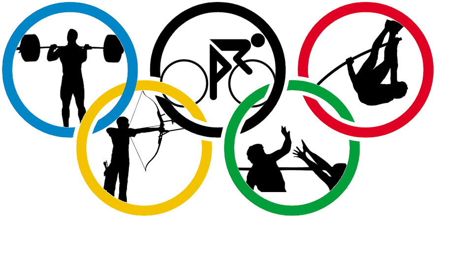 olympics symbol coloring pages